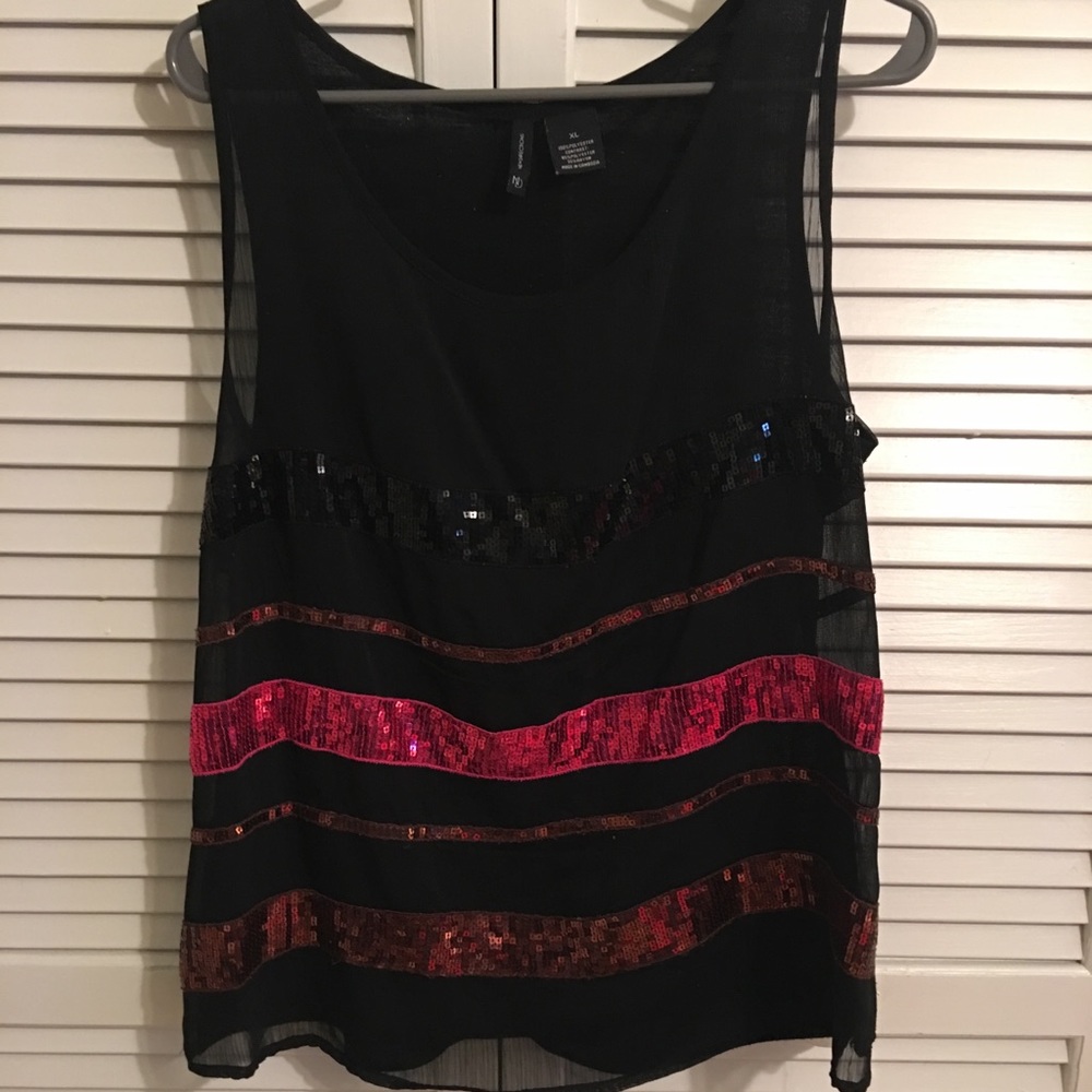 Great New Years sequin shirt